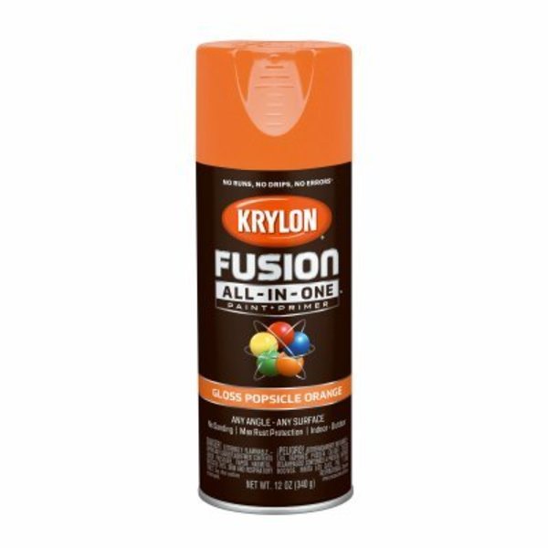 Krylon 12OZ Popsicle ORG Paint K02718007